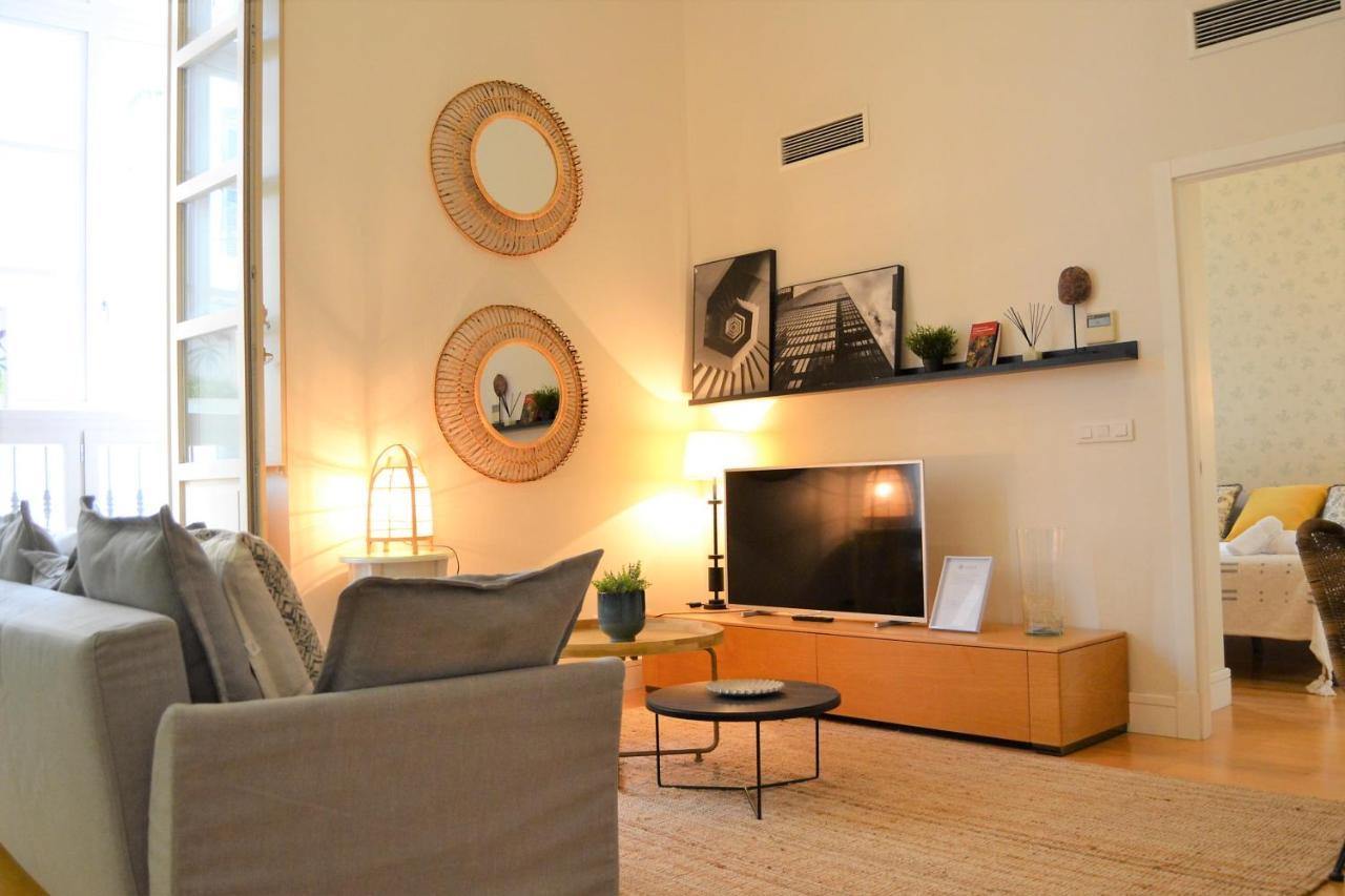 Coqueto Apartamento Junto A La Catedral De Malaga. 아파트 외부 사진